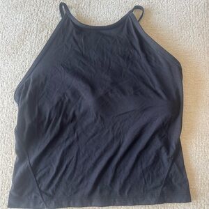 lululemon athletica Black High-Neck Sleek Tank